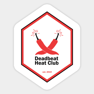 Deadbeat Heat Club Sticker